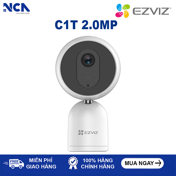 EZVIZ C1T - Góc Rộng, Hồng Ngoại Xa, Đàm Thoại 2 Chiều, Phát Hiện Chuyển Động