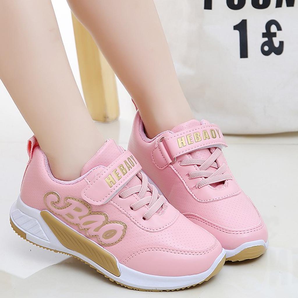 I Need Love Toddler Infant Kids Baby Girls Stitching Color Sneakers
