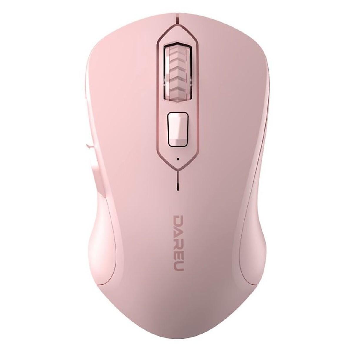 Wireless Mouse dareu LM115G pink - genuine goods