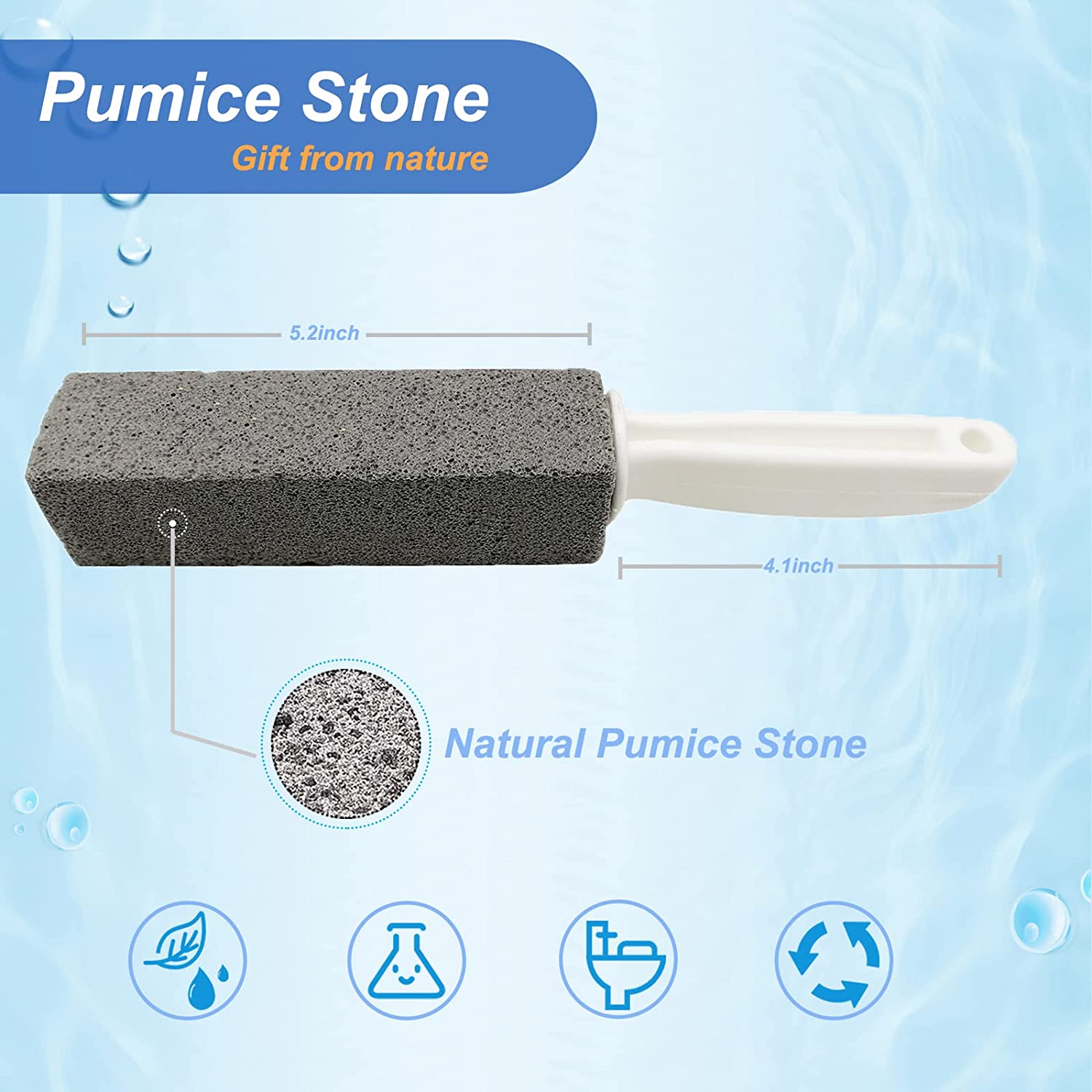 Pumice stone store cleaning