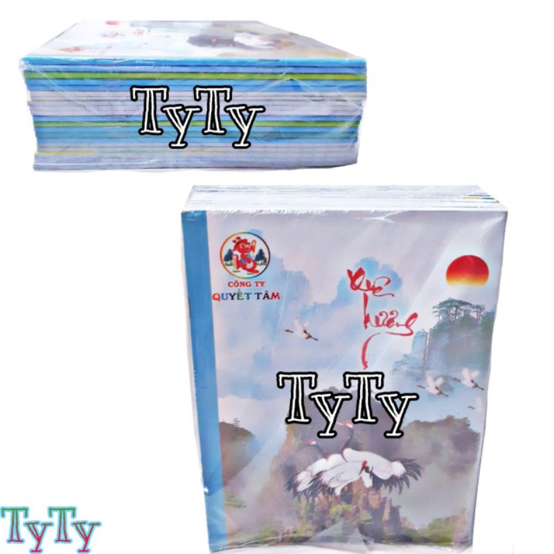 10 quyển tập hiệu quyết tâm 96 trang tập mềm