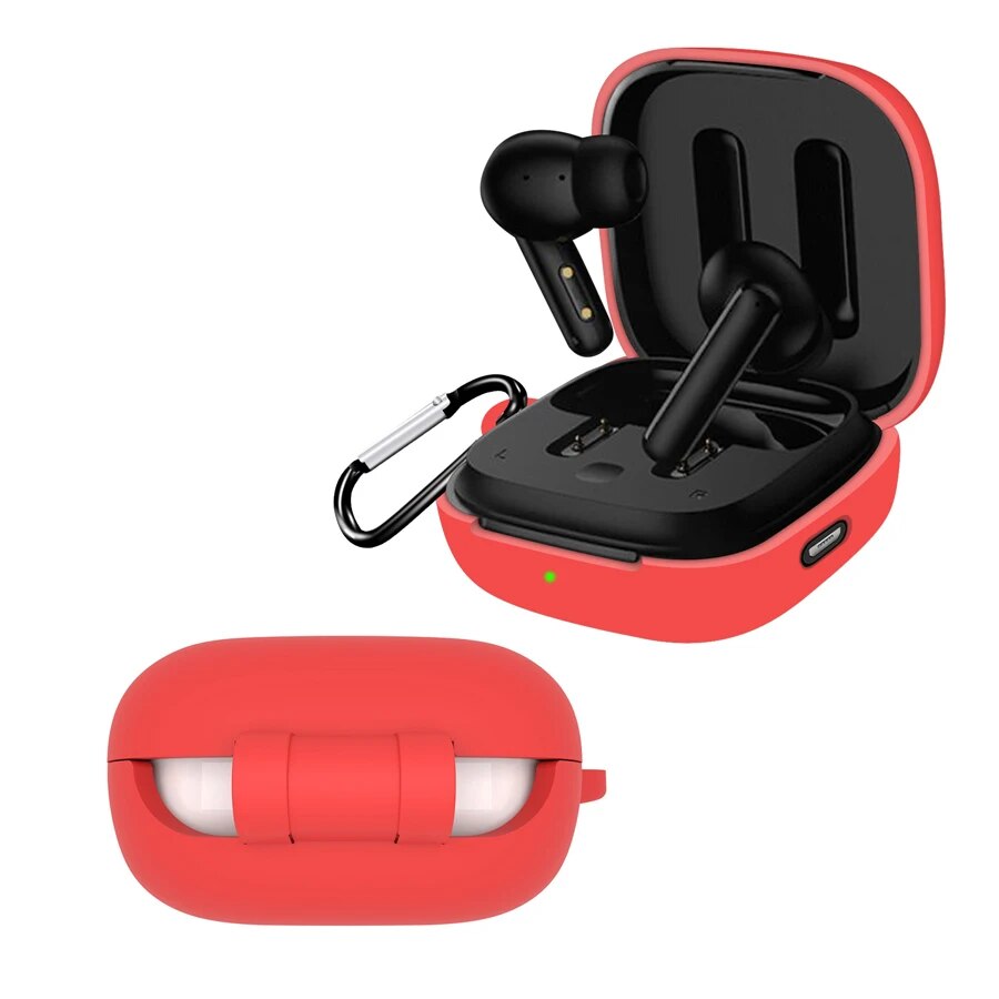 2023 new for qcy t13 anc case silicone protective cover housing sleeve for qcy t13 anc wireless bluetooth earphones protector