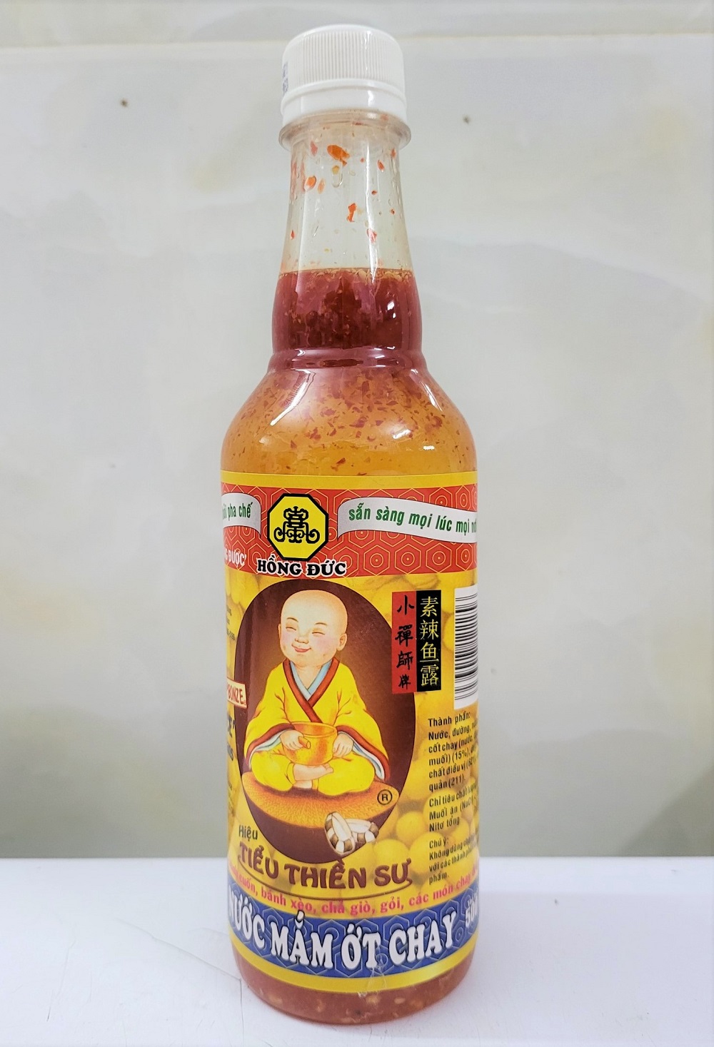 Nước mắm ớt chay pha sẵn tiểu thiền sư hồng đức fish chili sauce for vegetarians
