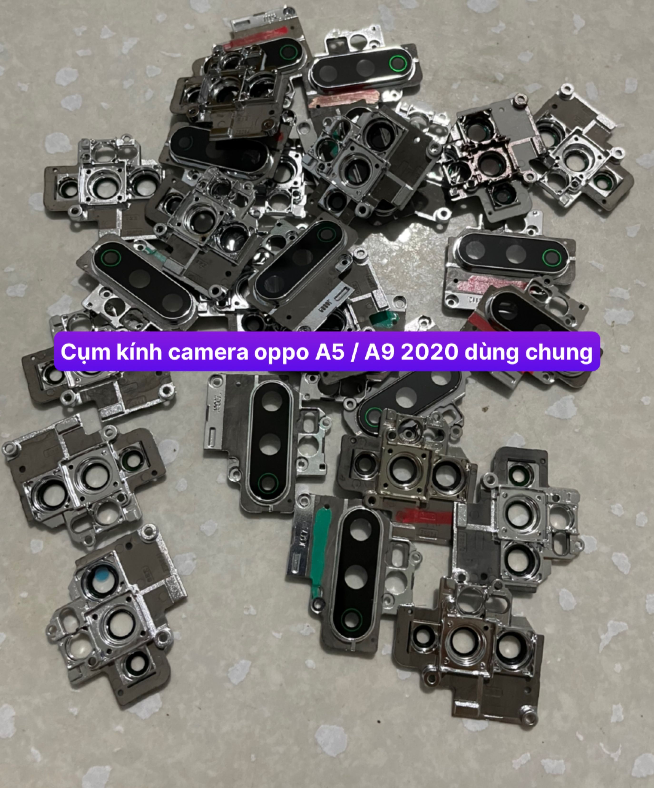 kính camera oppo A5 2020 / A9 2020 dùng chung
