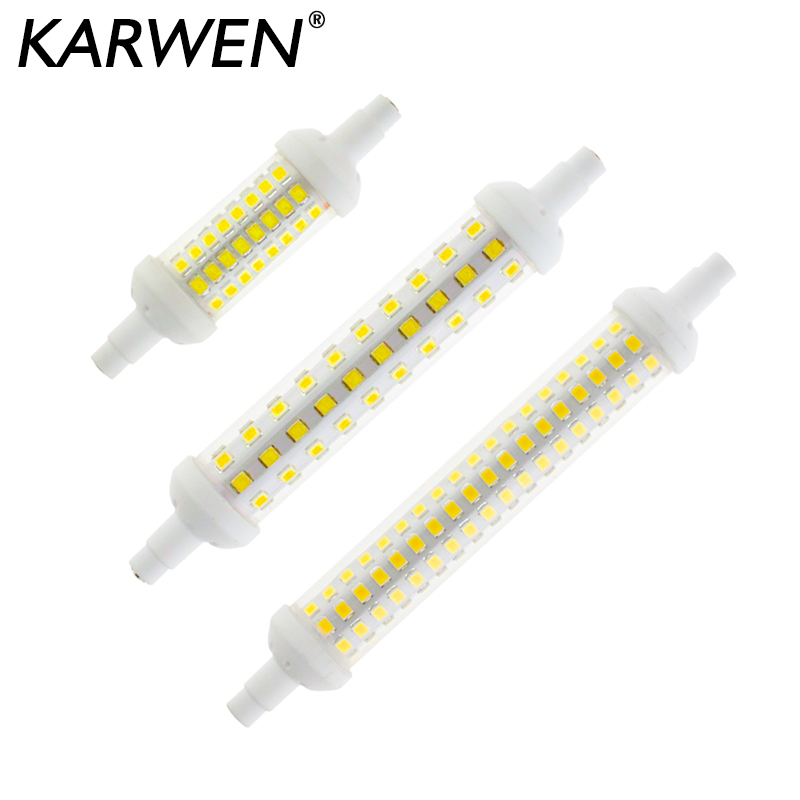 【TopazTrove】KARWEN LED Lamp R7S 6w 9w 12w SMD 2835 78mm 118mm 135mm LED ...