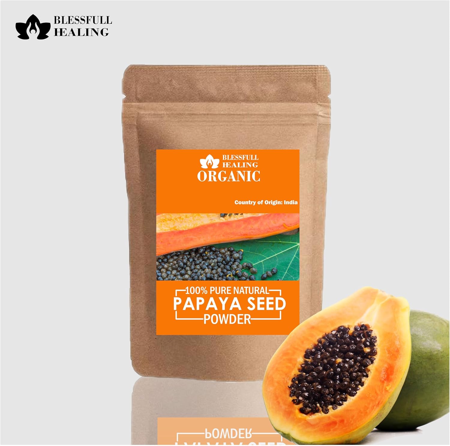 Organic%20100%25%20Pure%20Natural%20Papaya%20Seed%20Powder%20%7C%20300%20Gram%20/%2010.58%20oz%20-%20Image%203