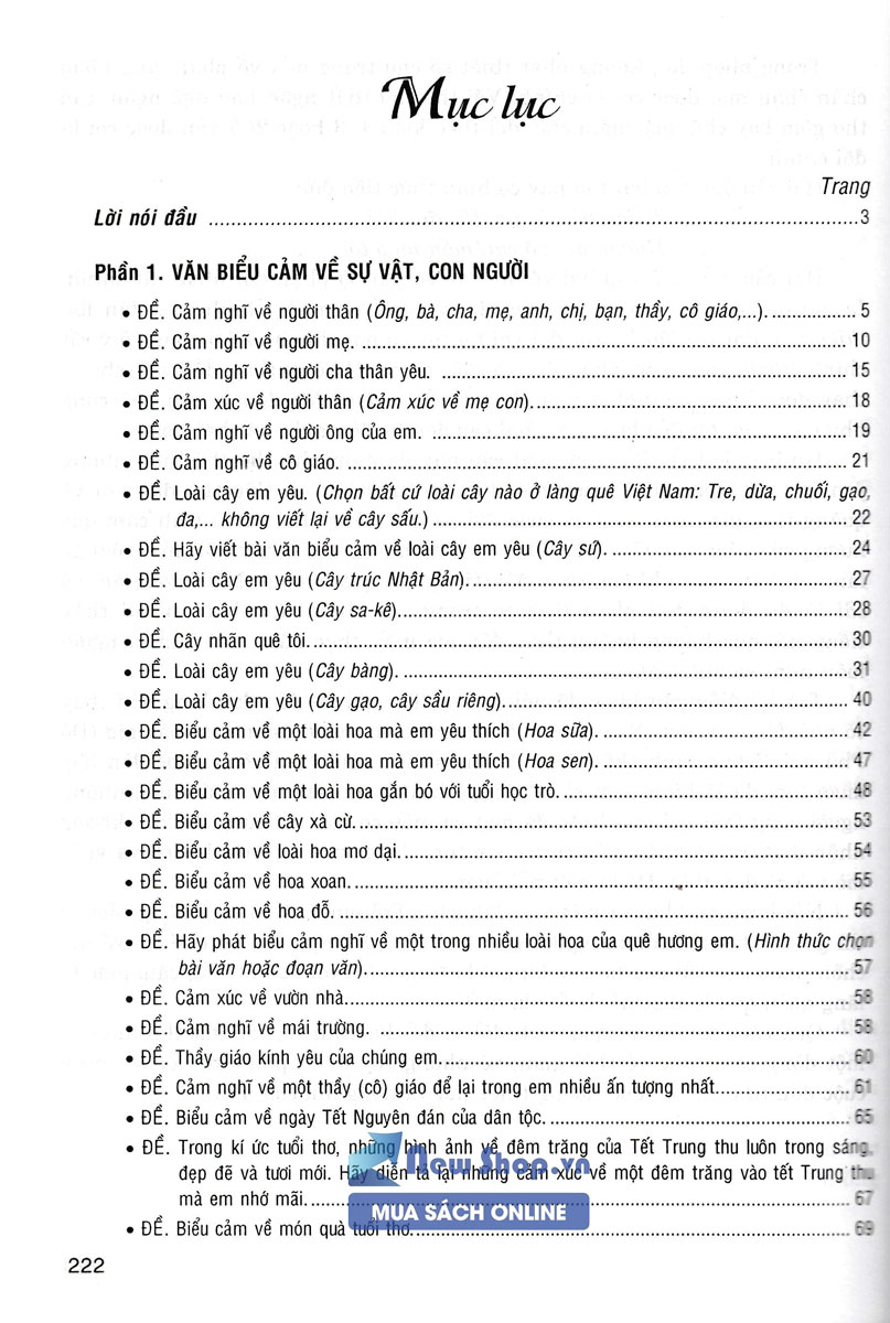 Sách - Những Bài Văn Biểu Cảm 7 (Dùng Chung Cho Các Bộ SGK Hiện Hành) (HA) - Newshop