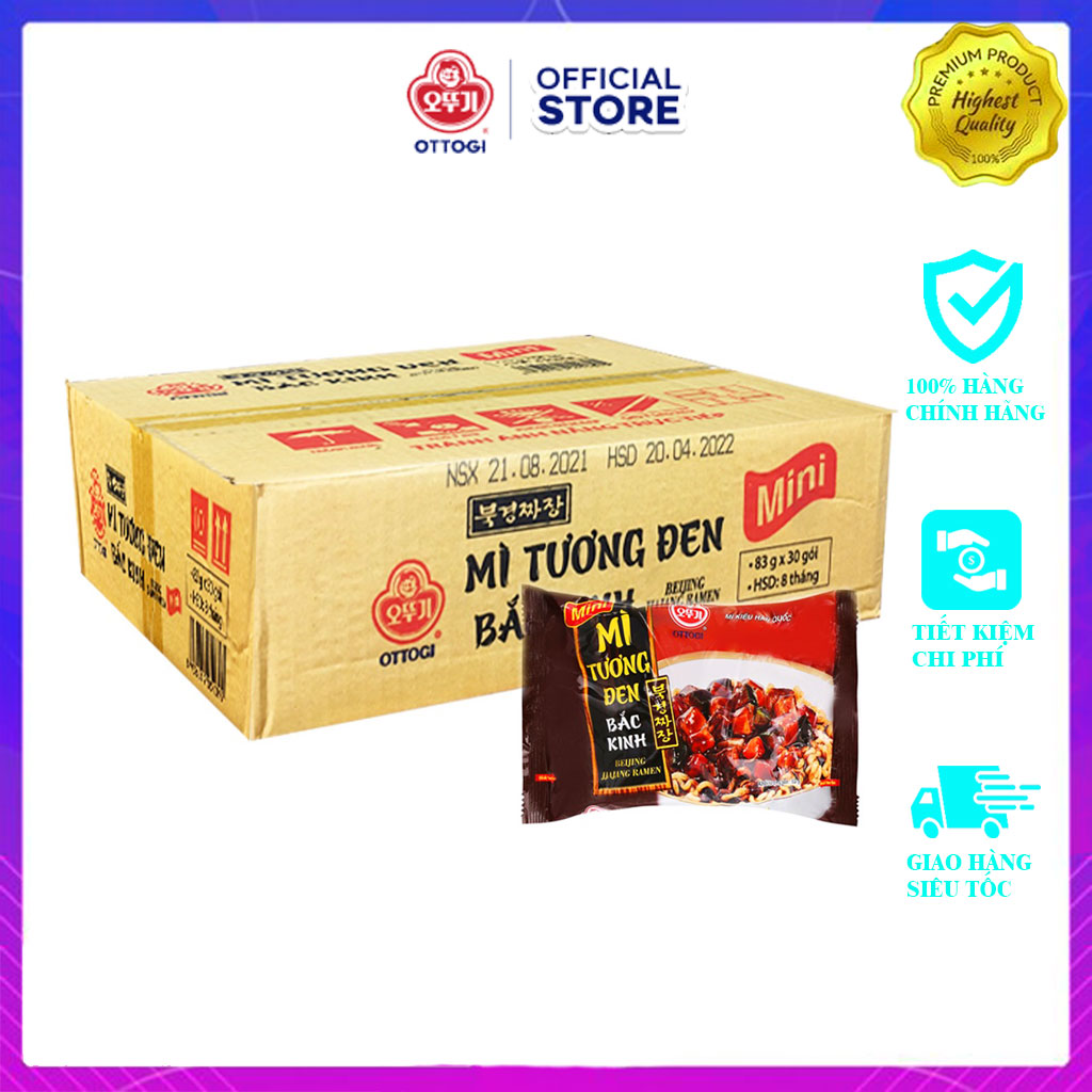 Mì tương đen bắc kinh ottogi 83g