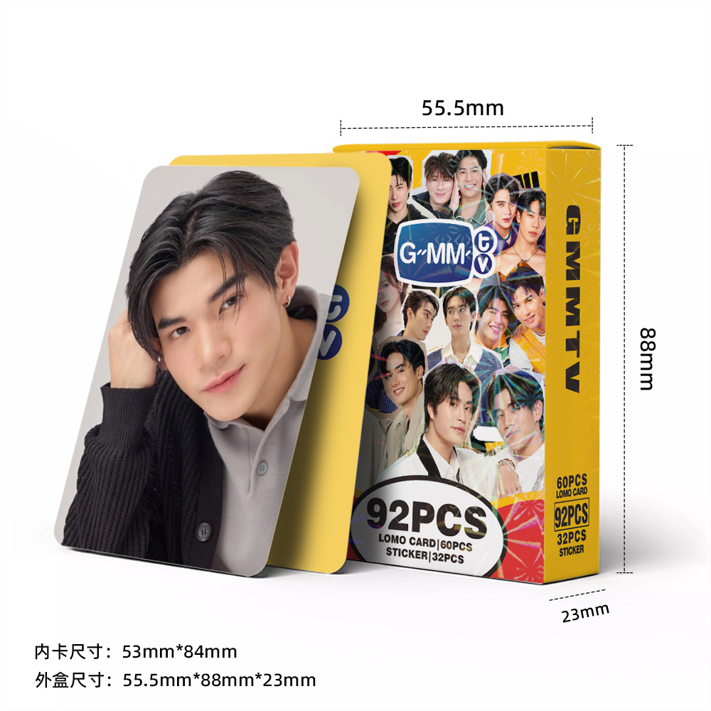 THAI GMMTV 92pcs/box BL Laser Card TAYNEW OFFGUN BRIGHTWIN
