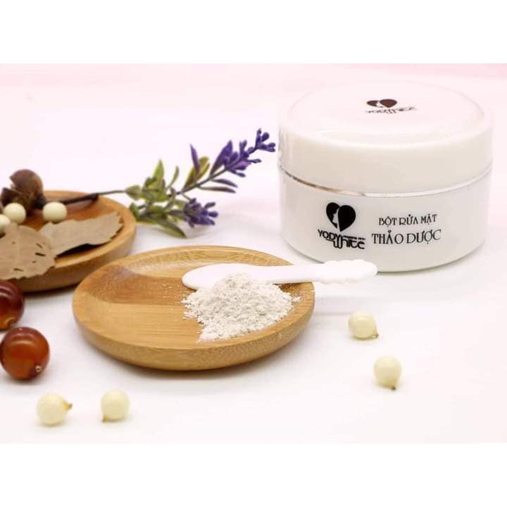 Bột rửa mặt thảo dược Yody White