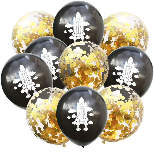 10pcs%2012inch%20Outer%20Space%20Astronaut%20Balloons%20Blue%20Latex%20Ballons%20Confetti%20Baloon%20Galaxy%20Theme%20Kids%20Birthday%20Decoration%20-%20Image%202
