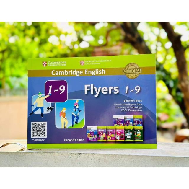 Sách - Cambridge Flyers 1-9 in gộp