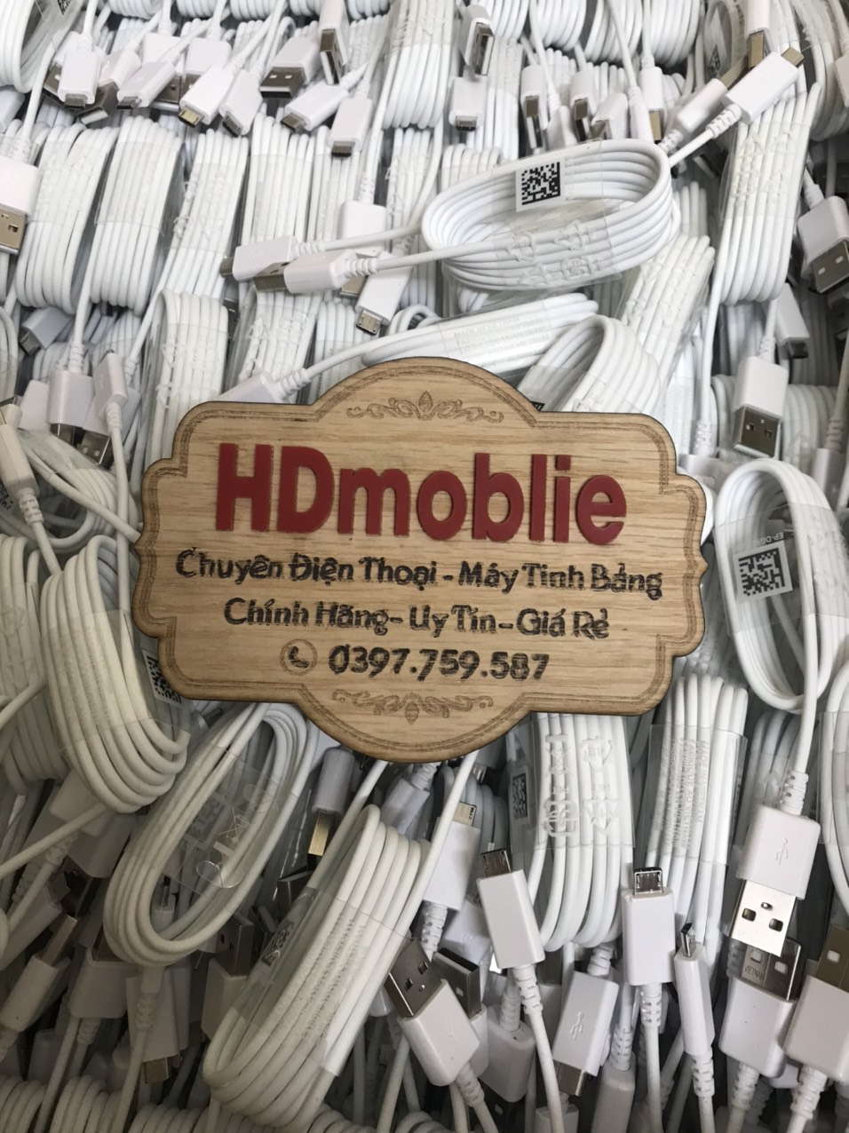 dây sạc micro USB - Hàng chính hãng Samsung BH 12 tháng