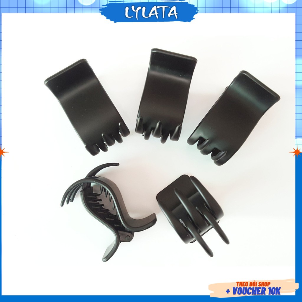 Kẹp tóc càng cua , cặp tóc càng cua đen nâu KT01