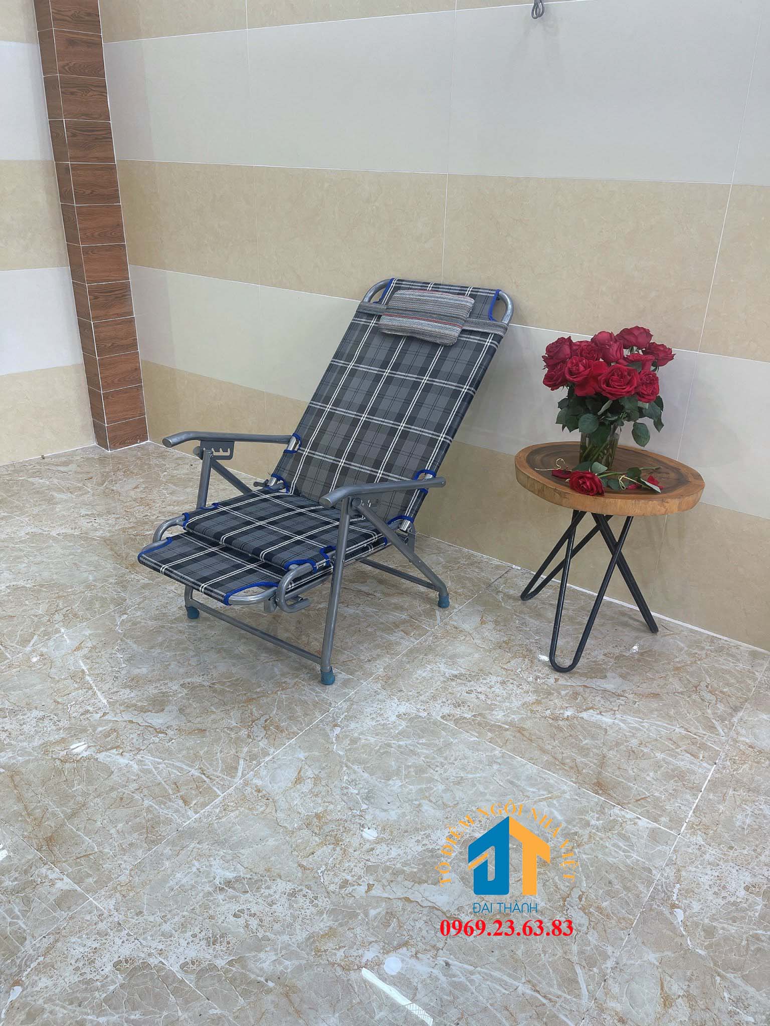 Ghế xếp mặt lưới khung sắt ĐẠI THÀNH