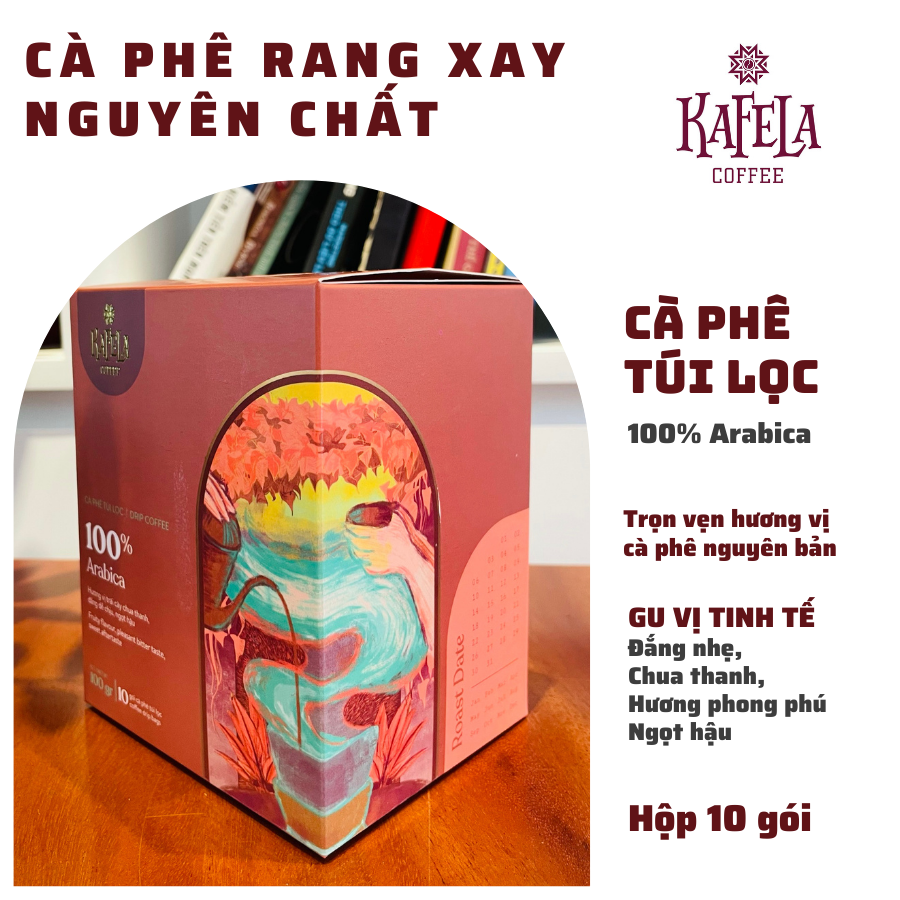 Cà phê phin giấy túi lọc Kafela Drip Coffee