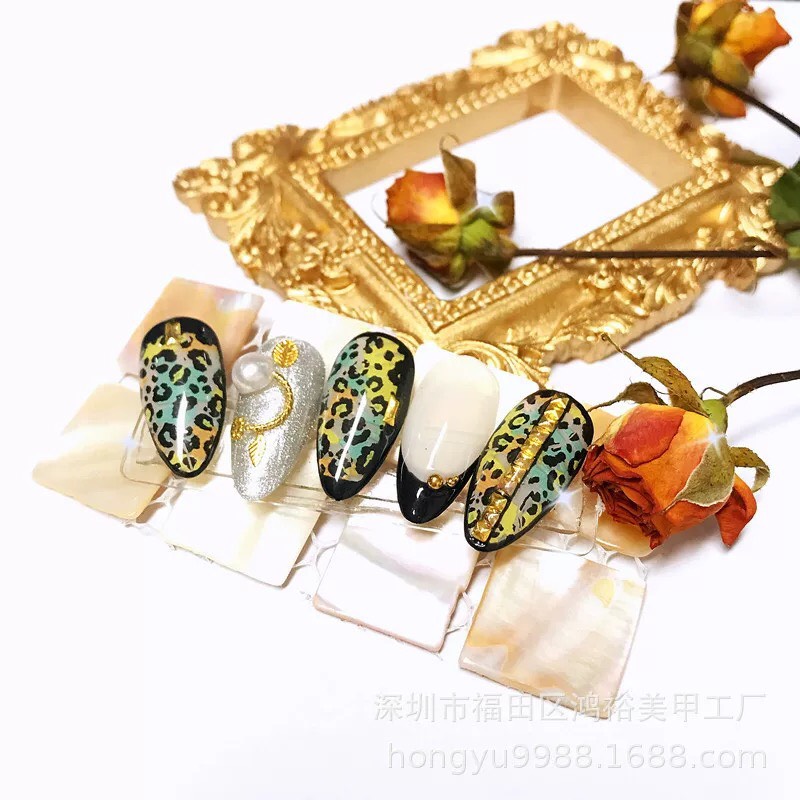 bảng pha màu sơn móng nail