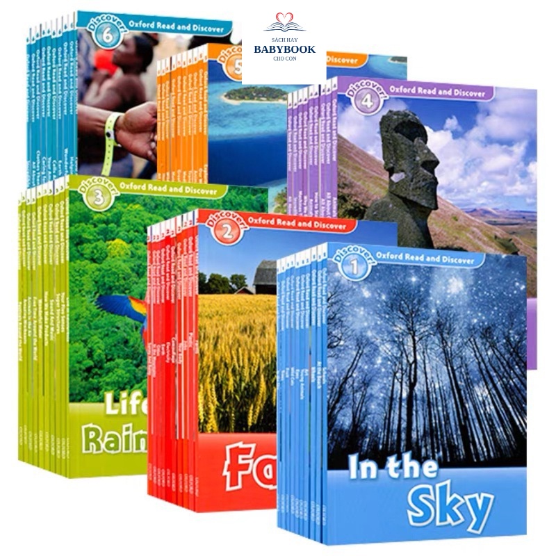 Oxford read and discover/imagine level 1-2-3-4-5-6 Tặng kèm