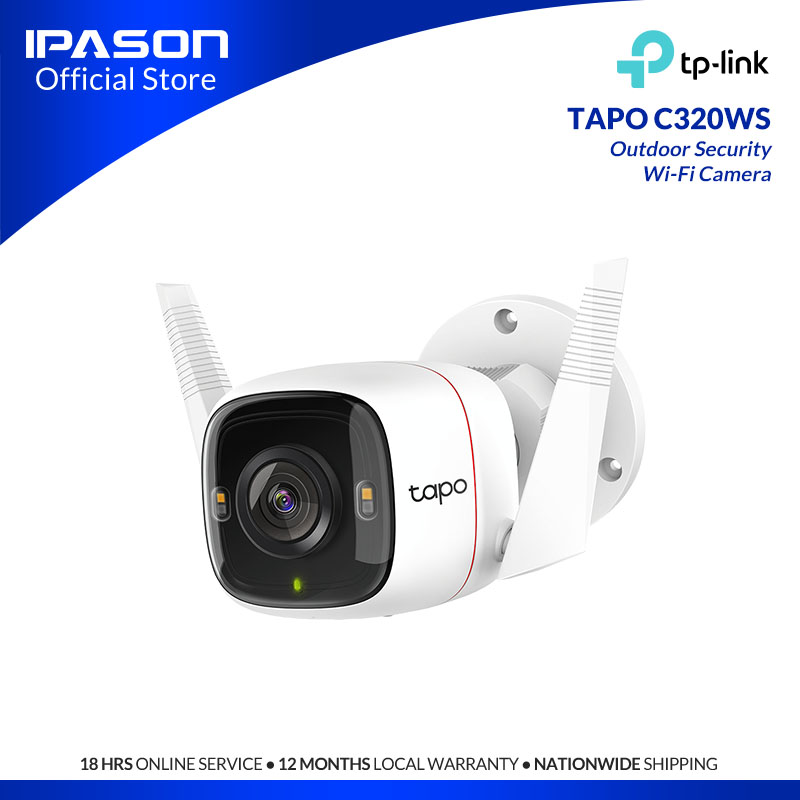 TP-Link Tapo C320WS Outdoor Security Wi-Fi Camera 2K QHD 4MP CCTV - Main Image