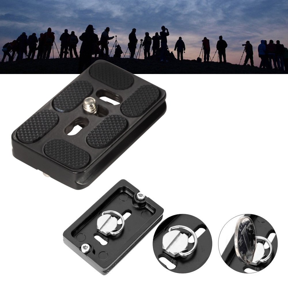 Manbily Đầu Ba Chân Chuyên Nghiệp KB-0 Đầu Bi Máy Ảnh Đầu Ray Trượt Toàn Cảnh Với 2 Cấp Độ Tinh Thần Tích Hợp Hợp Hợp Kim Nhôm Chịu Tải Tối Đa 15Kg
