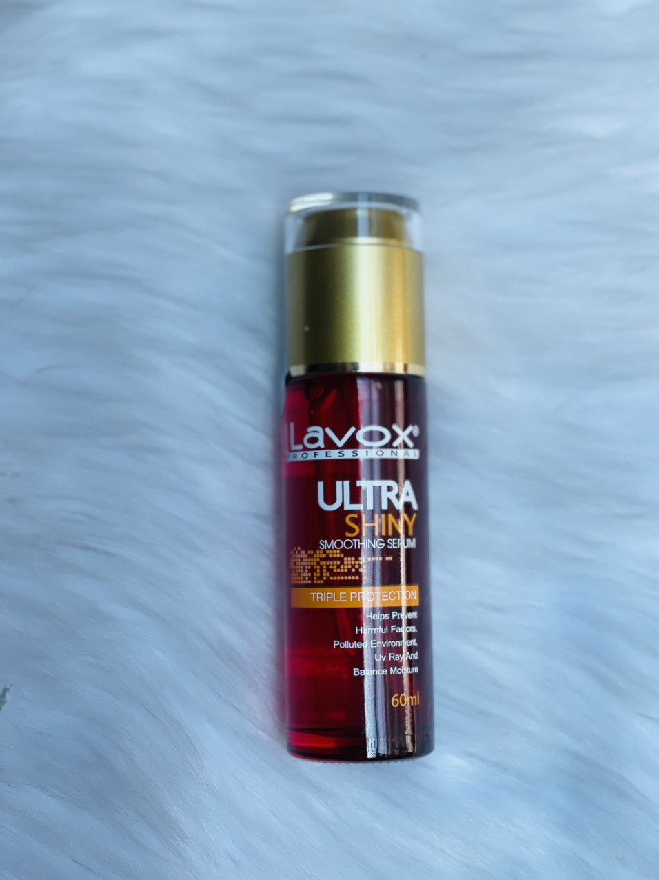 SERUM Huyết thanh dưỡng Bóng tóc chuyên nghiệp thương hiệu LAVOX 60ml - ULTRA SHINY SMOOTHING SERUM