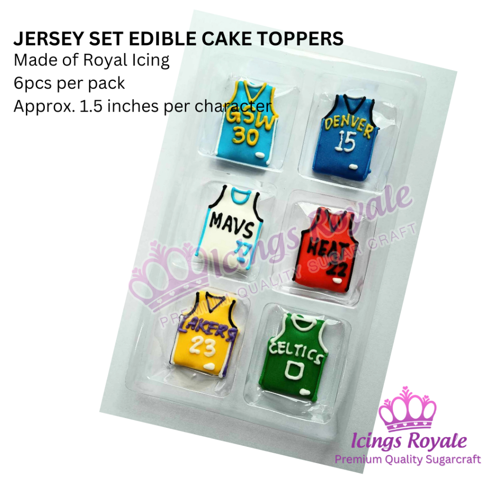baking supplies live Edible Jersey Basketball Cake and Cupcake Topper Candies Lazada PH