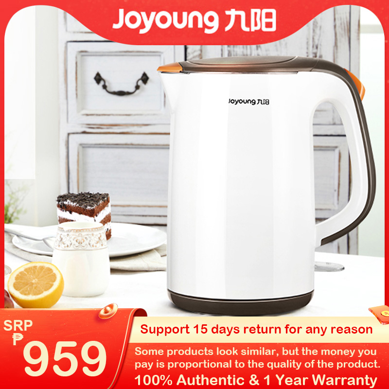 Joyoung Electric Kettle 1.5L 1800W Fast Boiling Water Boiler 304