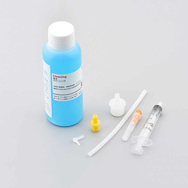 100ml Printhead Cleaning Kit for Epson Canon Brother Lexmark Hp Printhead Cleaning Liquid for Sublimation Ink Pigment Dye Ink