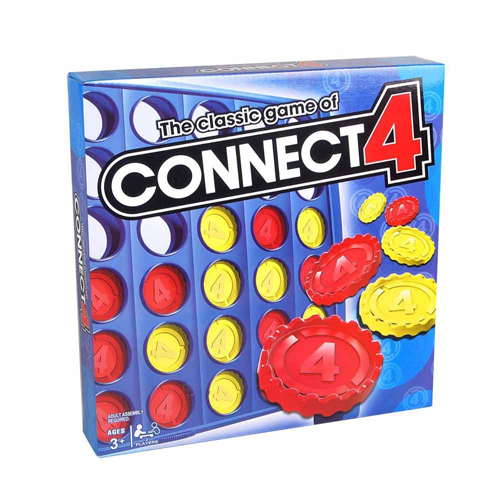 The Classic Game Of Connect 4 Board Game Puzzle