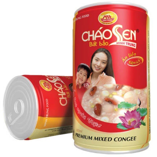Cháo Bát Bảo Minh Trung Hộp 365gr (đầy đủ các vị)