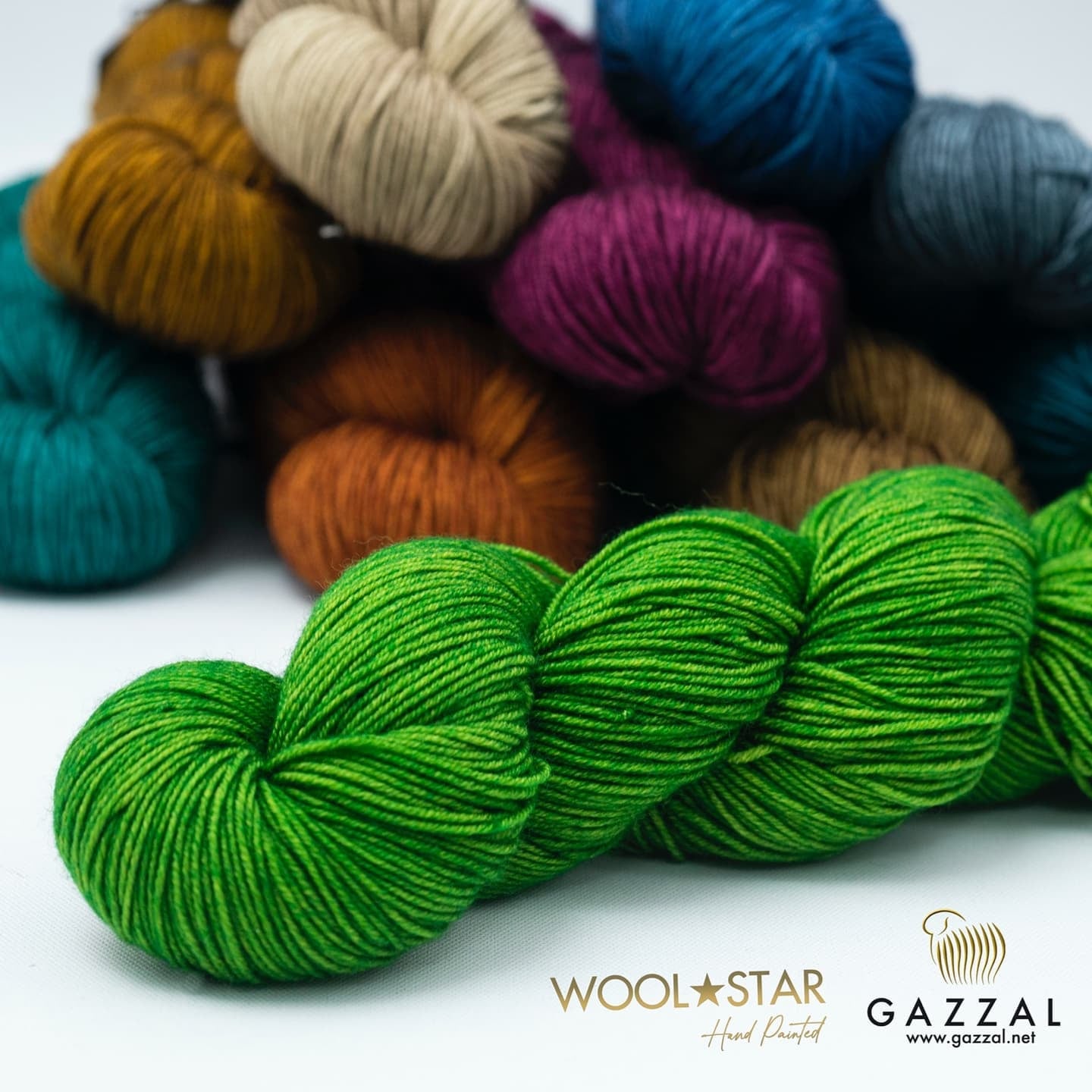 Cuộn Len Sợi Lông Cừu Merino Gazzal Wool Star