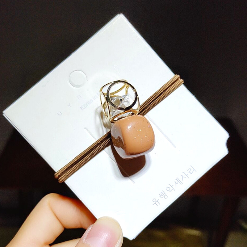 Cột tóc hột đá xí ngầu dễ thương (Nhiều màu)