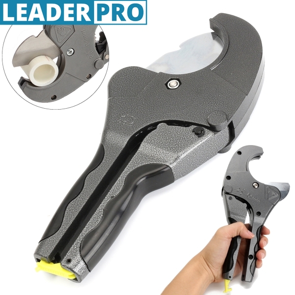 Black 64mm 21/2” PVC Pipe Cutter Hose Conduit Pliers Poly Tube Tubing