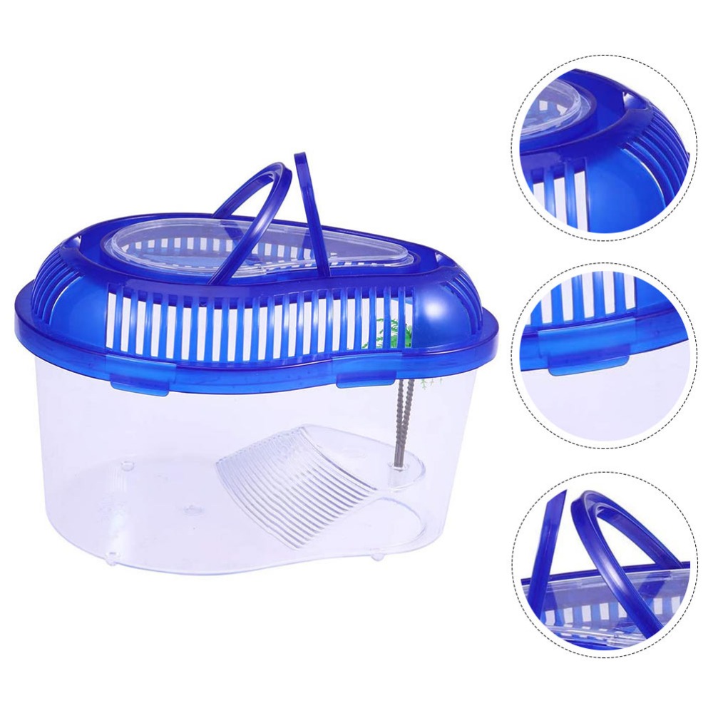 Durable%20Practical%20Plastic%20with%20Handle%20Household%20Turtle%20Habitat%20Spider%20Jar%20Reptile%20Container%20Turtle%20-%20Image%202