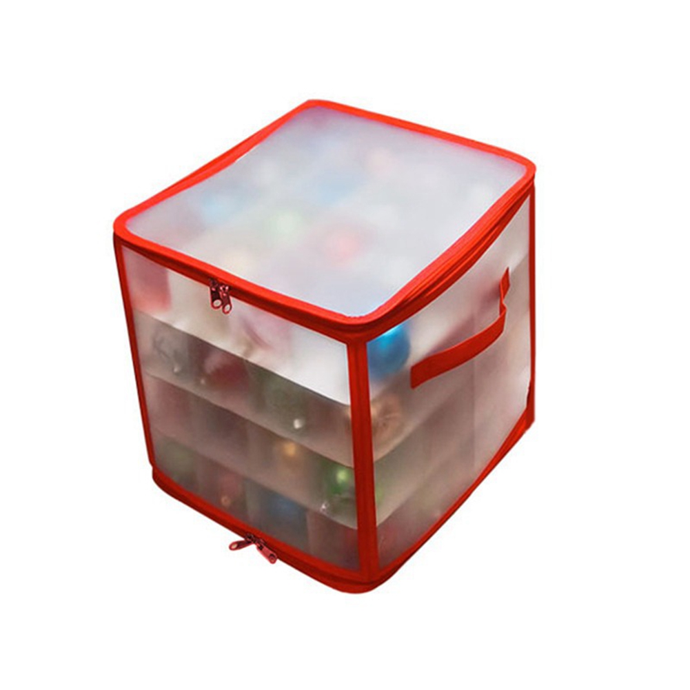 Baubles Storage Box Christmas Balls Storage Xmas Tree Decorations Organizer Bauble Storage Divider Toys Storage Box Easy to Use.