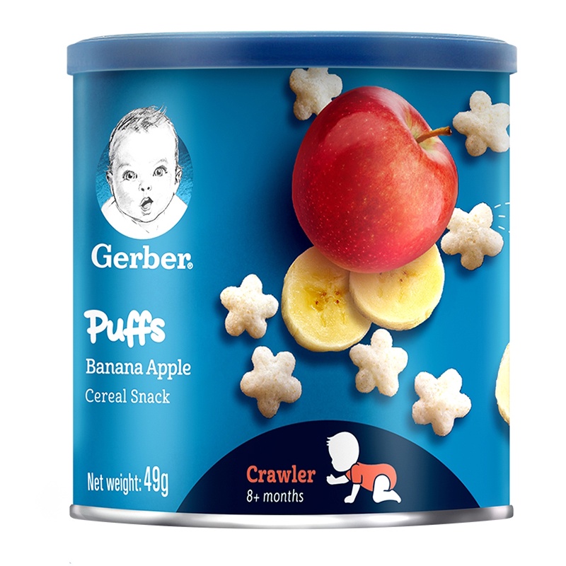 Bánh Ăn Dặm GERBER PUFFS (Date 2024)