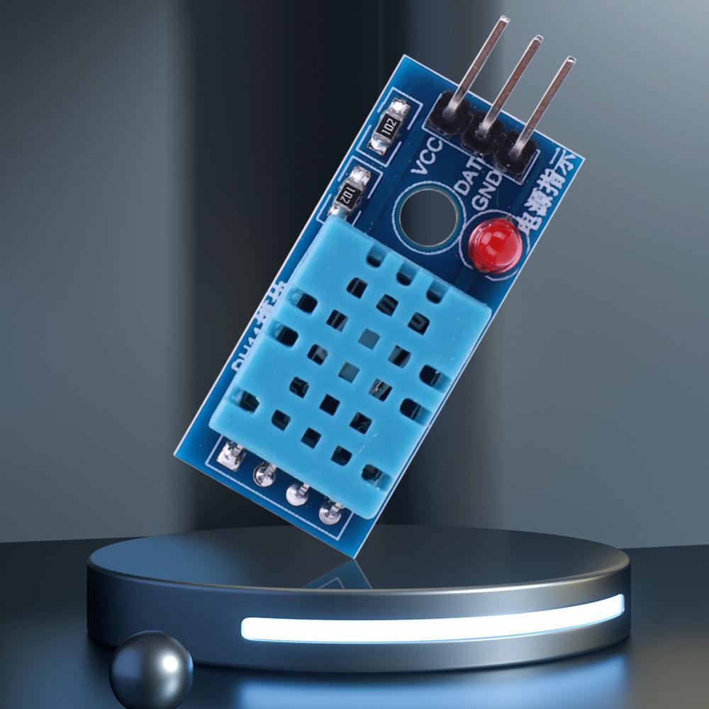 HiLetgo 5pcs DHT11 Temperature Humidity Sensor Module Digital Temperature  Humidity Sensor 3.3V-5V Humidity Measure Range 20%-95% Temperature Measure
