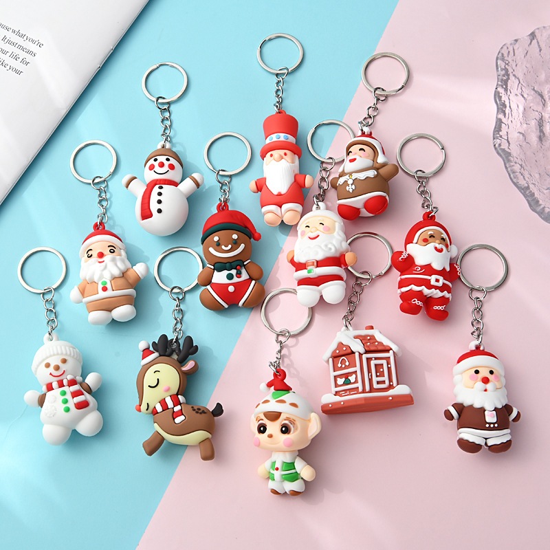 Móc khoá ông già Noel cute
