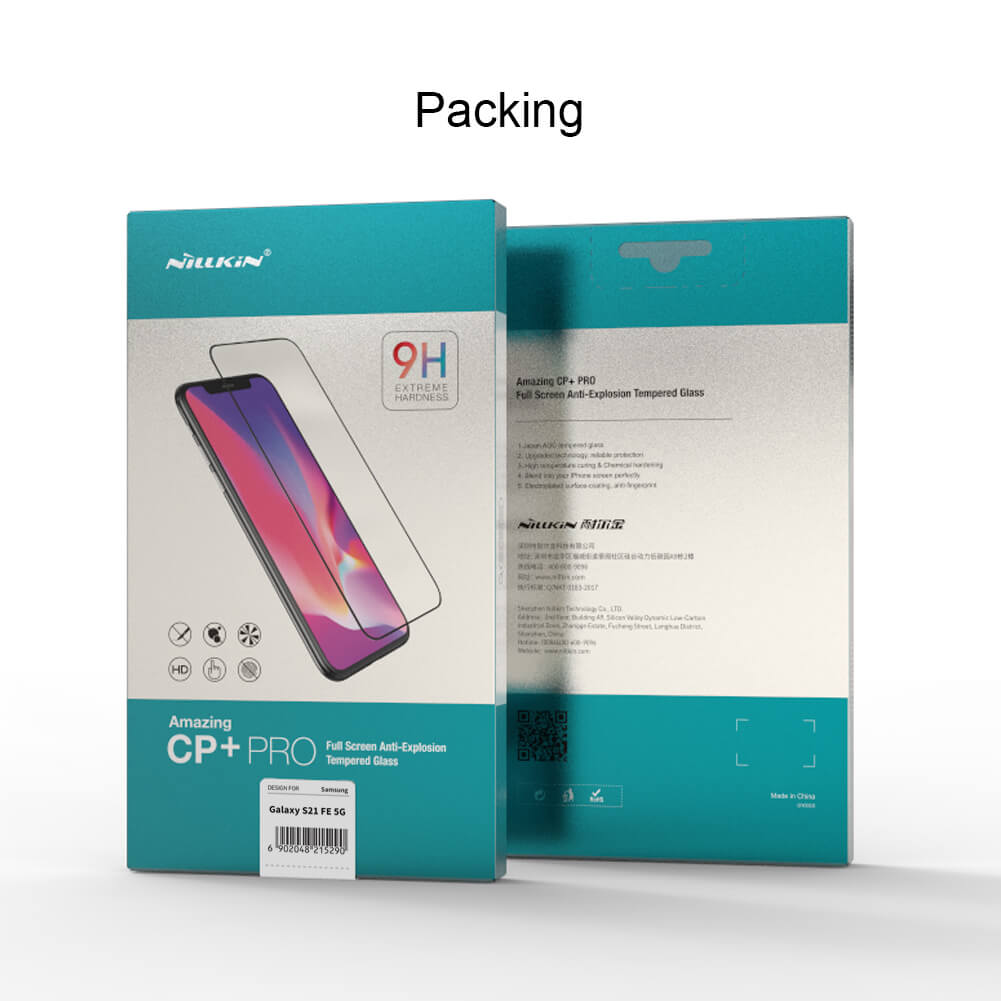 Kính cường lực Samsung Galaxy S21 FE 5G hãng Nillkin CP+Pro Full màn