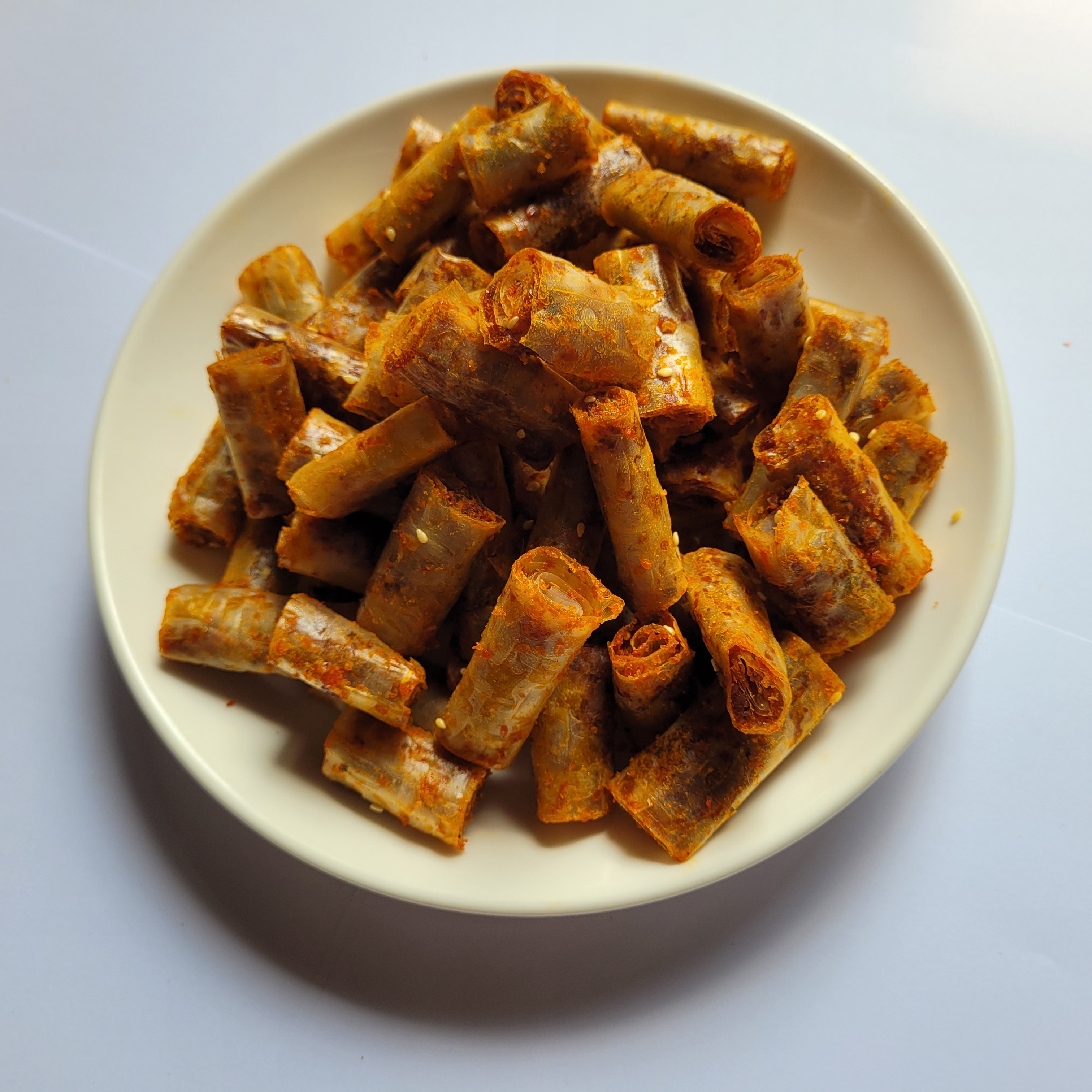 Túi 500gr bánh tráng cuộn phô mai sữa