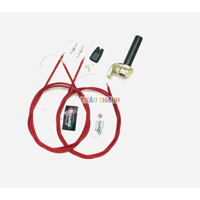 Cùm tăng tốc domino 2 dây ga Trên có dây ga