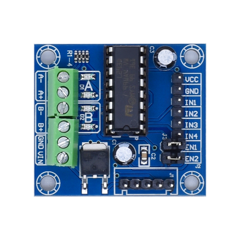Bảng Mạch Mở Rộng L293 L293D Tấm Chắn Điều Khiển Động Cơ 4 Kênh Mini 4CH