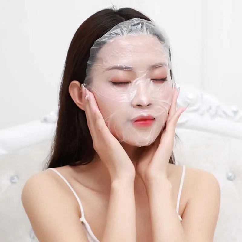 200 Pcs Full Face Cleaner Mask Plastic Film Paper Disposable Face Beauty Tool. 