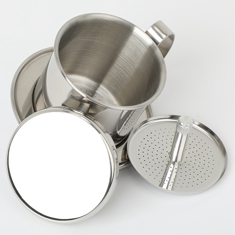 Vietnamese Drip Coffee Maker, with Fine Filter Screen Vietnam Vietnamese Coffee Simple Drip Filter Maker for Baristas