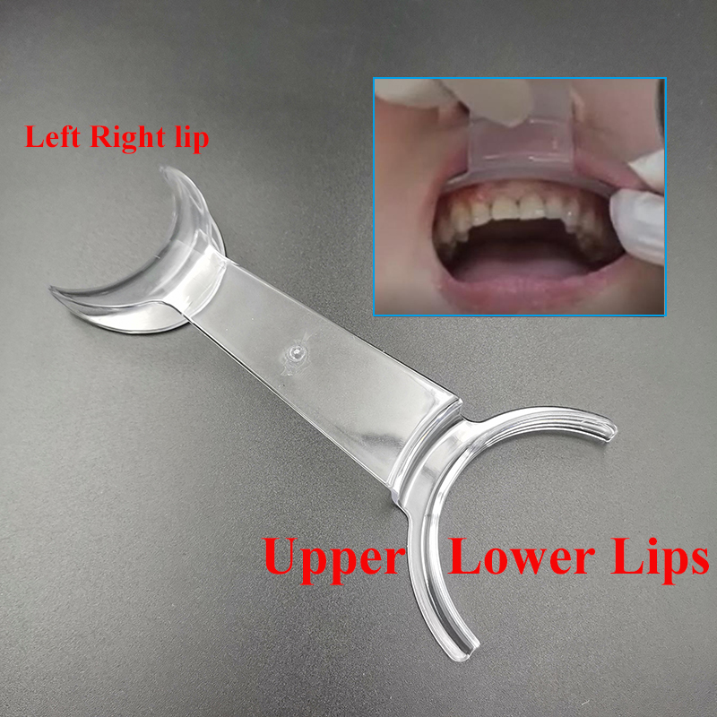 Dental Upper Lower Lip Cheek Double head Lip Retractor Intraoral