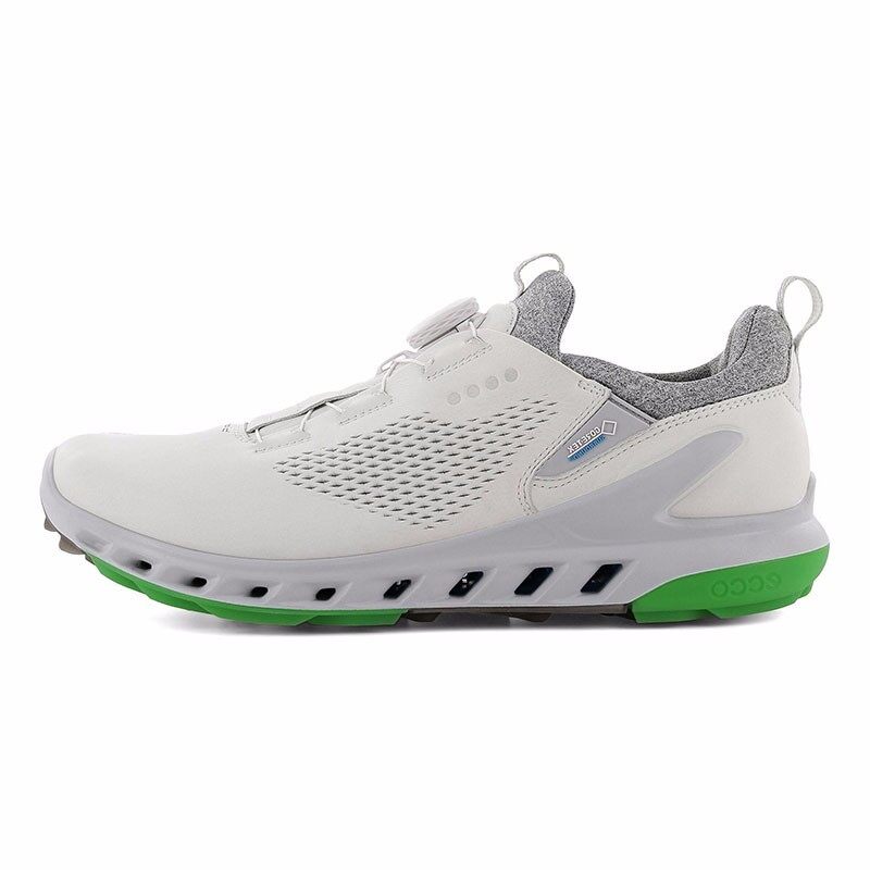 Premium Quality Men's Golf Shoe - BOA Knob Locking System and Comfortable Leather Material