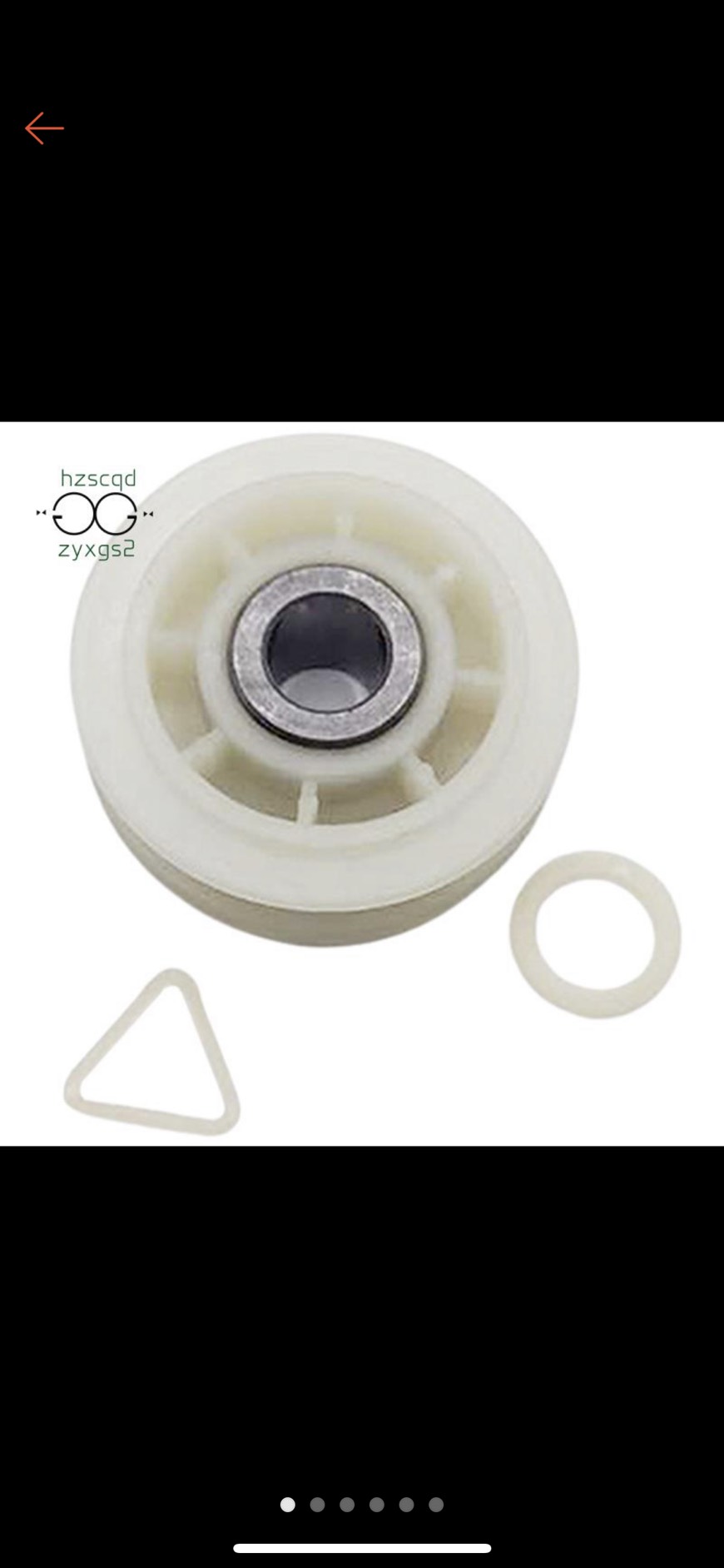 Bánh tỳ căng dây máy sấy whirlpool