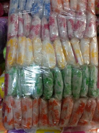 Áo mưa nilong chấm bi 50 chiếc