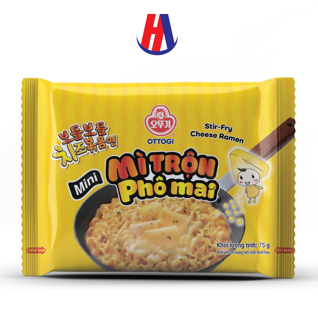 Mì trộn phô mai ottogi mini 75g