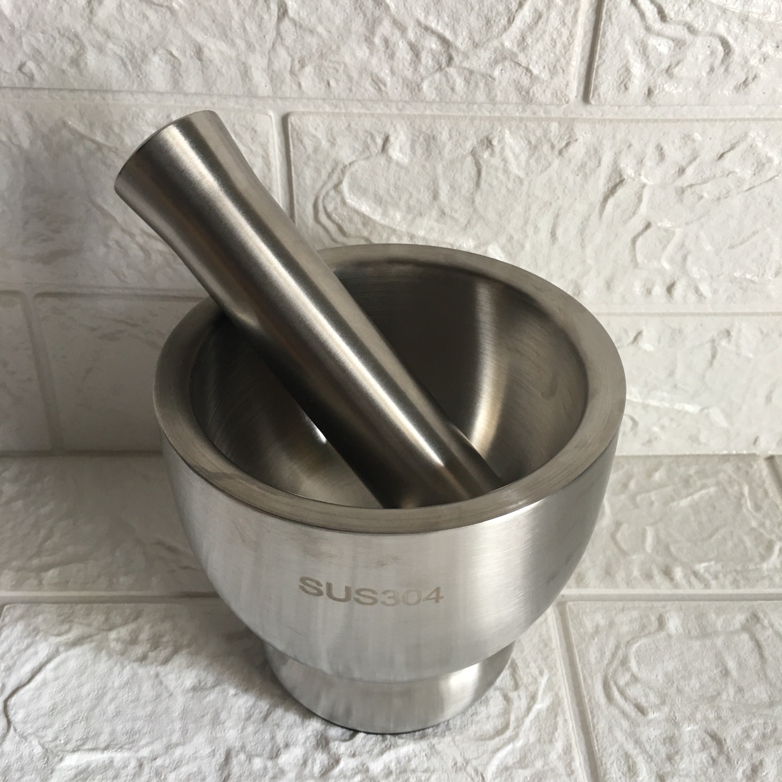 Bộ Chày Cối Inox Sus 304 1kg6